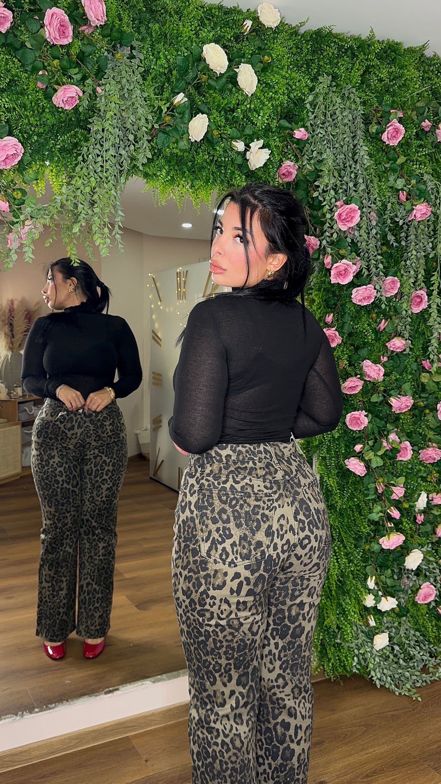 Jeans Leopard