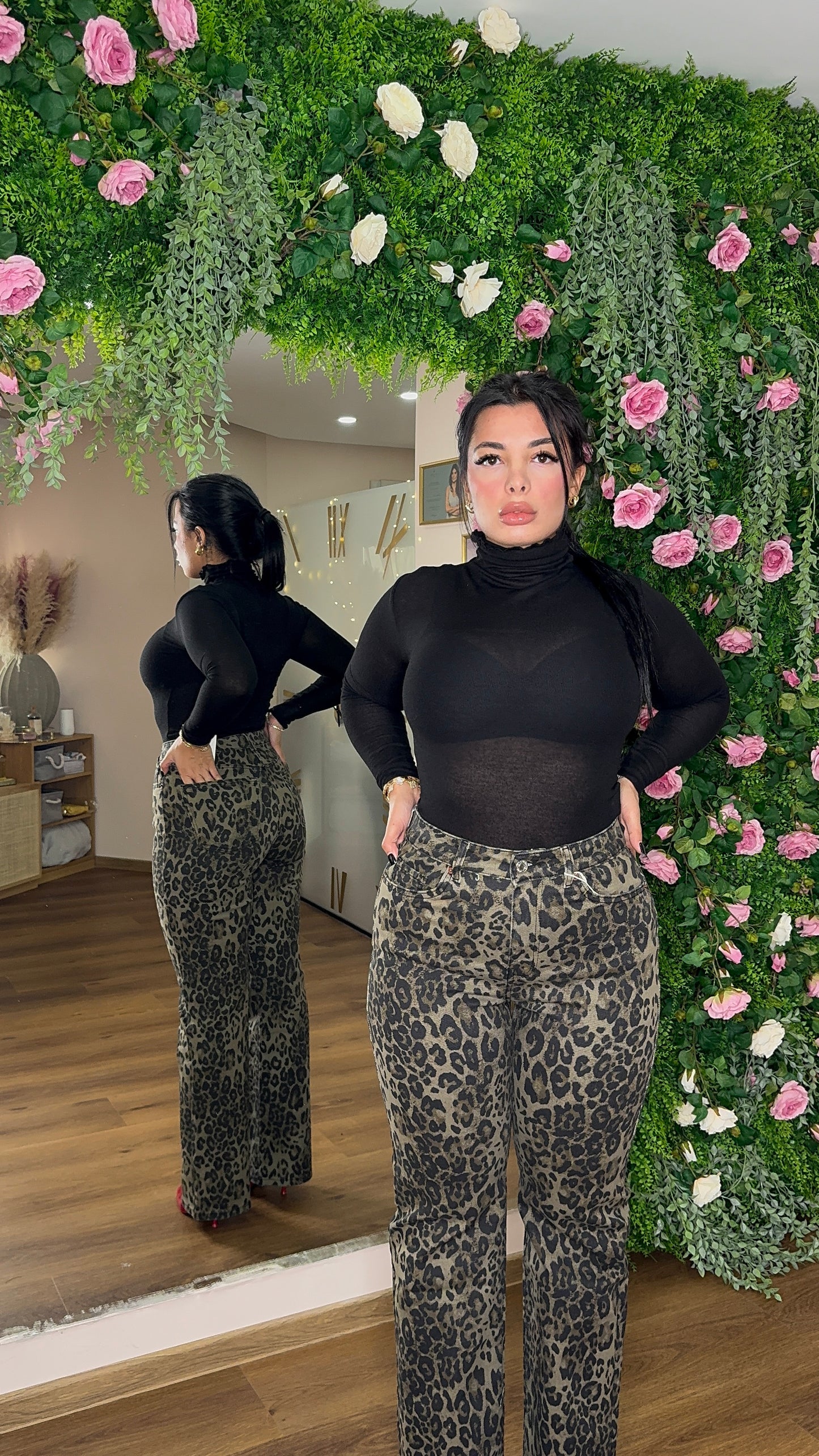Jeans Leopard