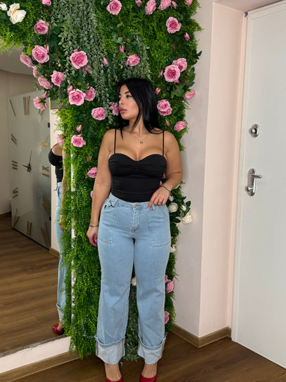 Jeans super piegone