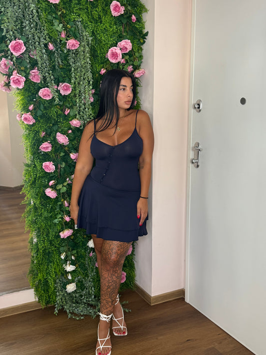 Dress night blue