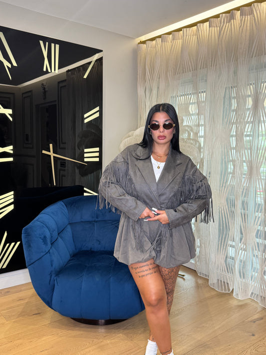 Shorts palloncino camoscio