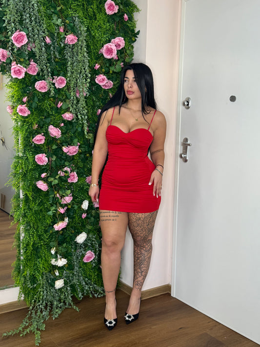 Dress Elettra red